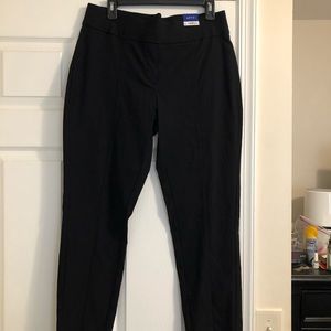 Black ankle length pants